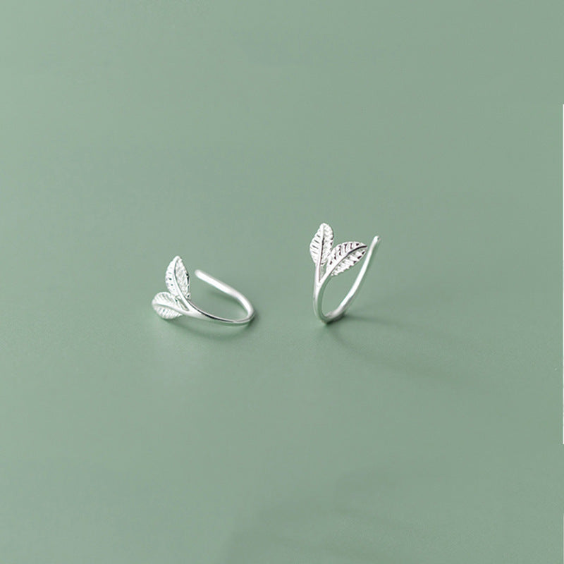 Women's S925 Sterling Silver Branch Bud Earrings