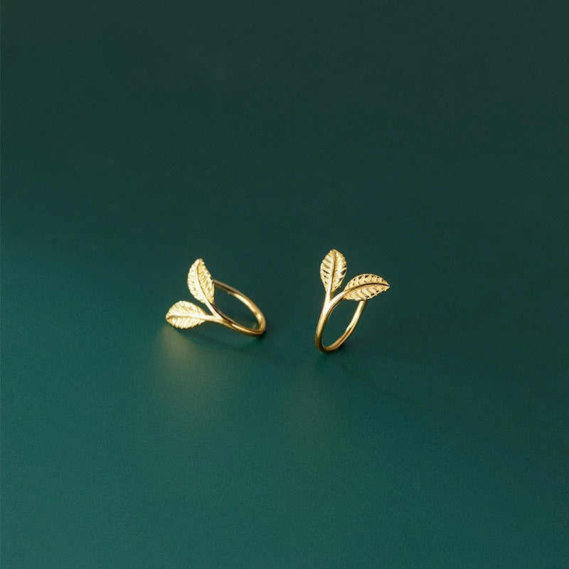 Women's S925 Sterling Silver Branch Bud Earrings