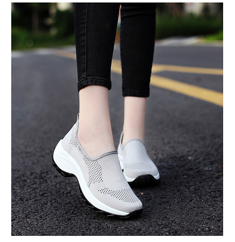 Ladies Casual Sports Mom Shoes Rocking Shoes