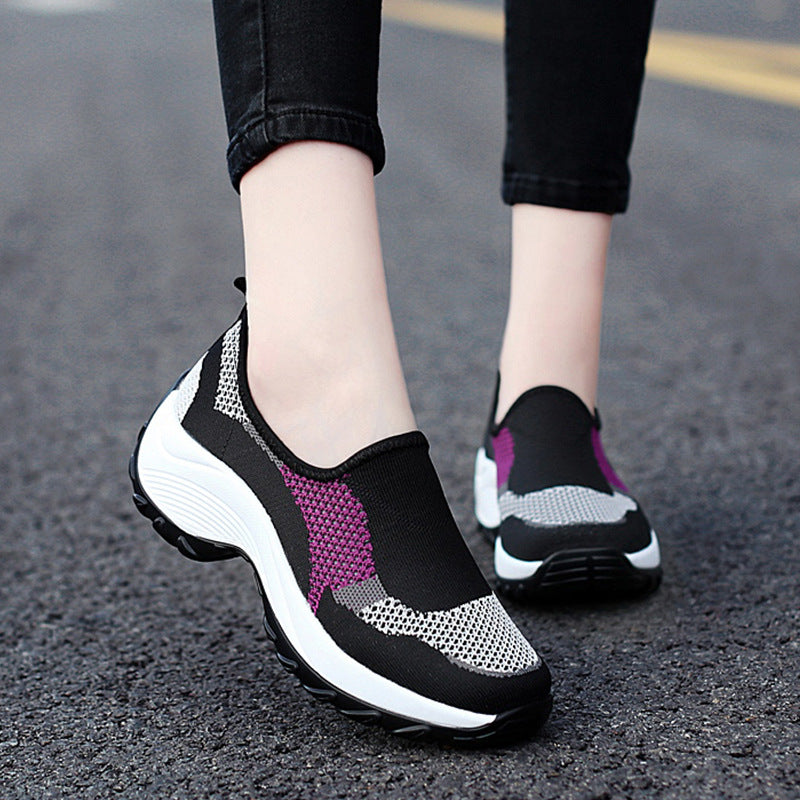 Ladies Casual Sports Mom Shoes Rocking Shoes