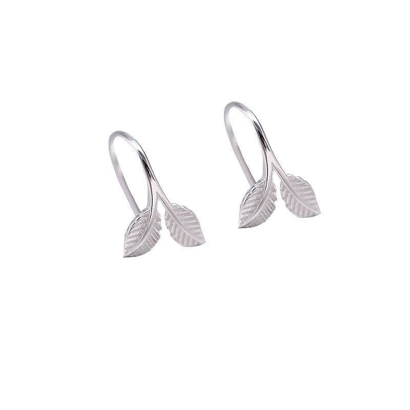 Women's S925 Sterling Silver Branch Bud Earrings