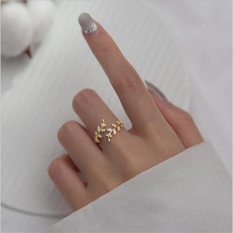 Branch  Ring For Woman Fashion Spring Summer Jewelry