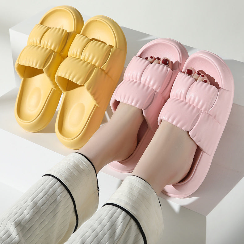 Women Home Shoes Bathroom Slippers Soft Sole Slides Summer Beach Shoes